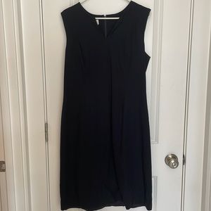 Talbots size 14 Black Sheath Dress
